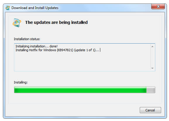 Run the System Update Readiness Tool