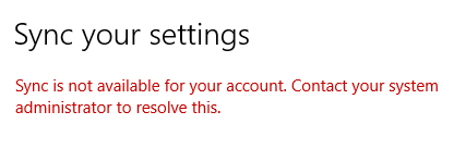 Fix-Sync-is-not-Available-for-Your-Account-in-Windows-10-Settings