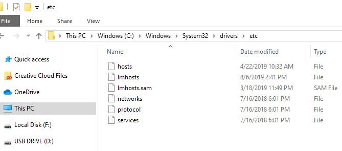 Windows-Hosts-File-Location