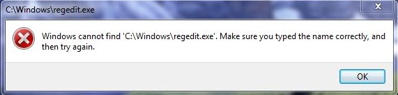 Windows-cannot-find-C-Windows-regedit-exe