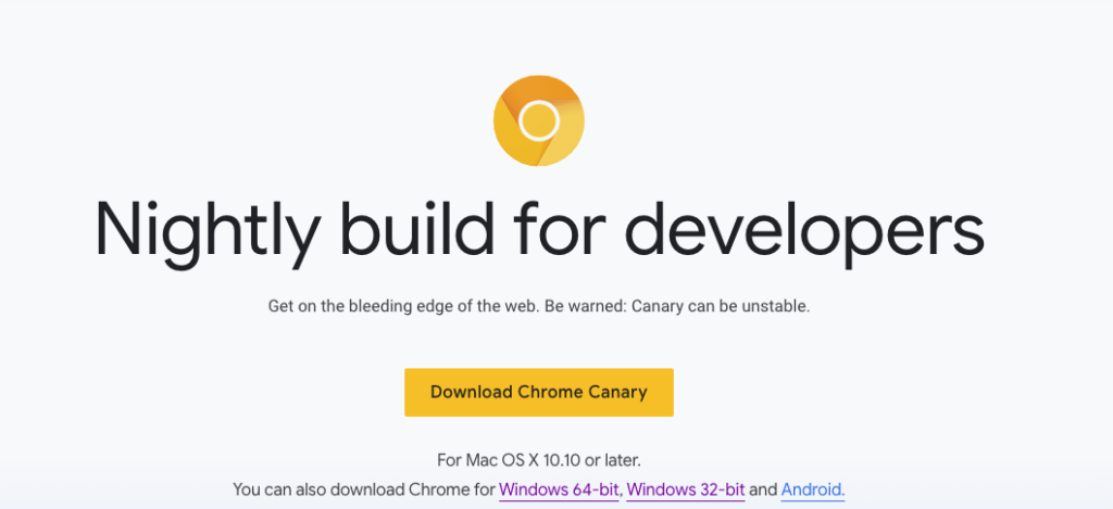 Download-Chrome-Canary