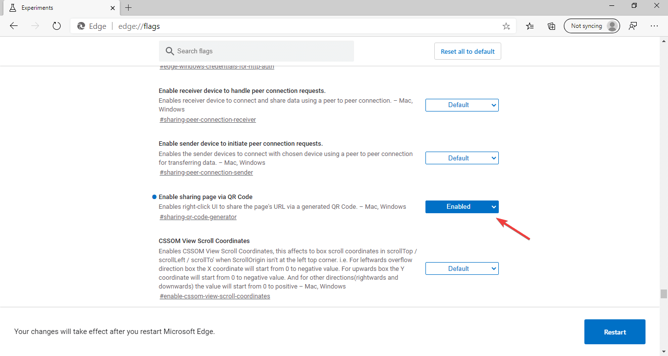 How to Share Website URL via QR Code in Microsoft Edge