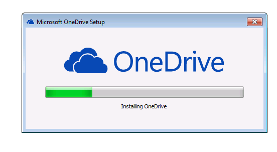 OneDrive-install
