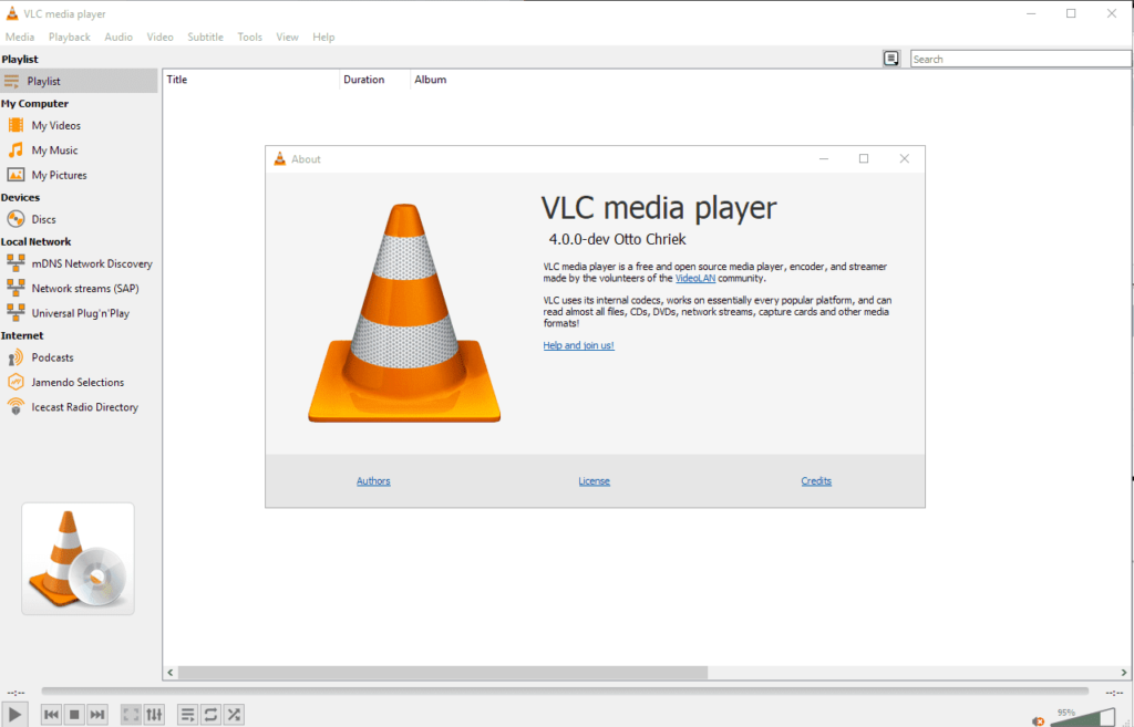 play in VLC Media PLayer