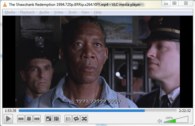 Subtitles VLC Media Player