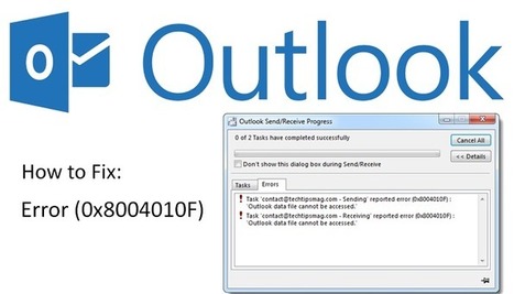 How to Fix Outlook Error Code 0x8004011D