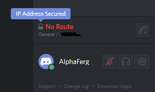 No Route Error on Discord