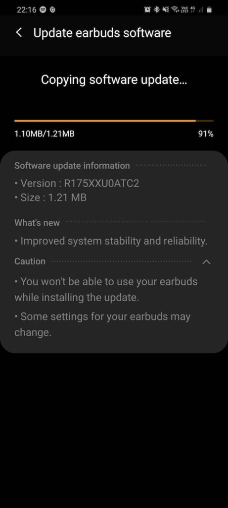 Update-Galaxy-Buds-Firmware-using-Galaxy-Wearables-App-on-Mobile