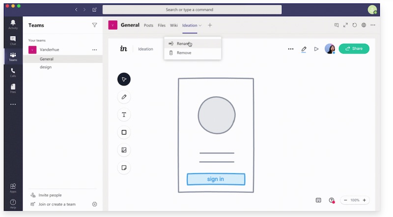 How-to-Rename-Freehand-by-InVision-Tab-in-Microsoft-Teams