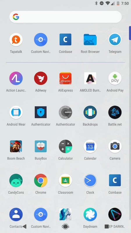 all apps icon missing