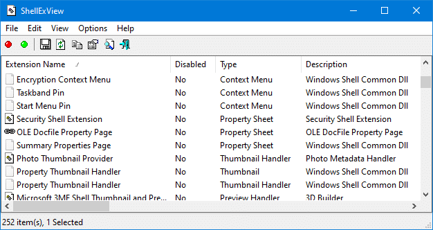 Fix-Slow-Context-Menu-in-File-Explorer-on-Windows-10-using-ShellExView