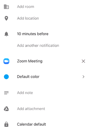 How-to-Use-Zoom-for-GSuite-Add-on-on-Google-Calendar-Mobile-App