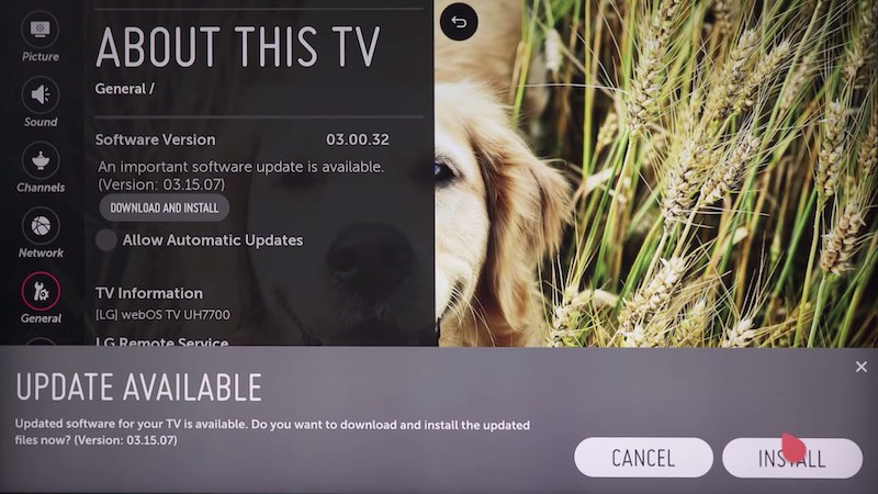 How to Update the Firmware of LG Smart TV