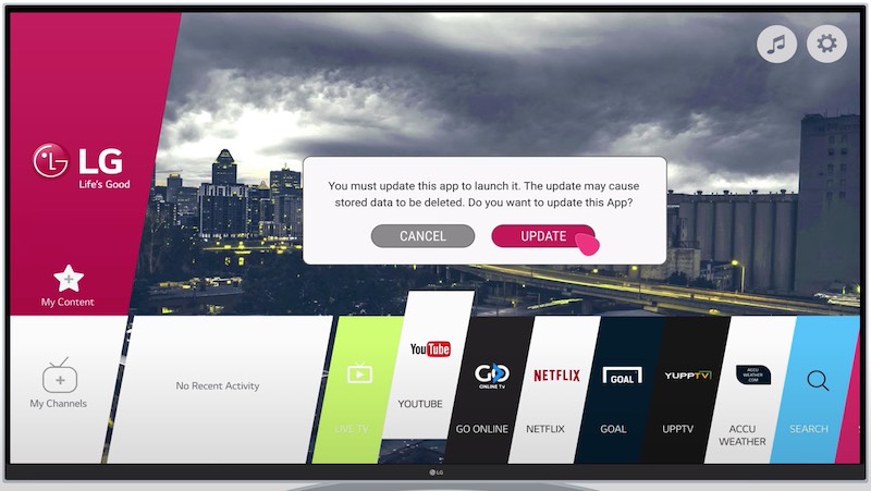 Update-an-App-from-LG-Smart-TV-Home-Screen