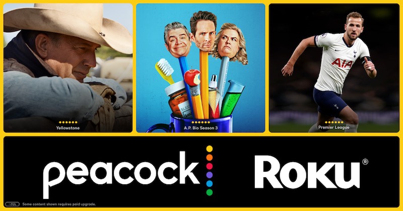 Watch and Sign up for Peacock on Roku Channel Store