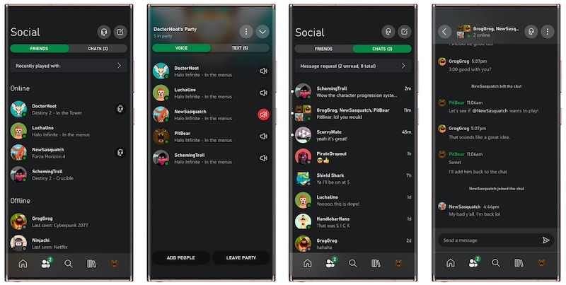 Xbox-Mobile-App-Party-and-Chat-Feature