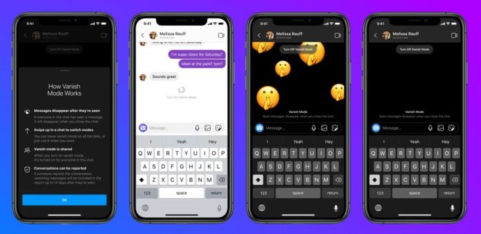 How to Use Vanish Mode on Facebook Messenger or Instagram