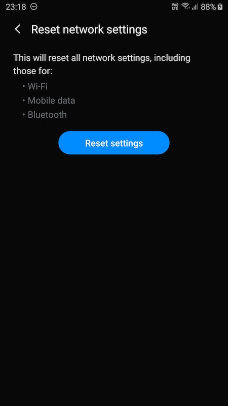 How to Reset Network Settings on Android Phone