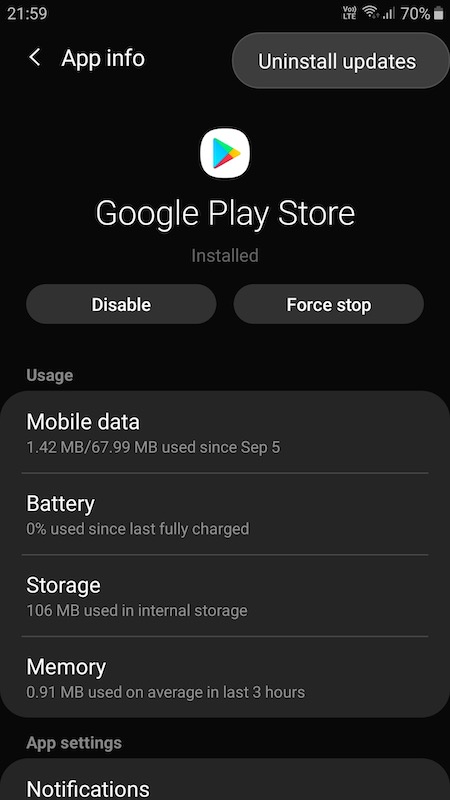 How-to-Uninstall-Recent-Updates-for-Google-Play-Store
