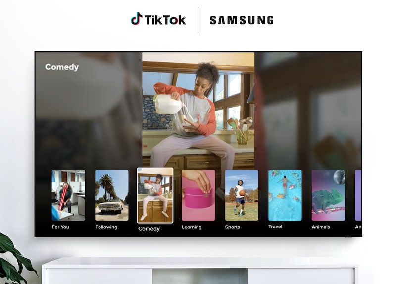 install tiktok tv app to watch videos on samsung smart tv