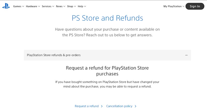 How-to-Request-a-Refund-for-Cyberpunk-2077-using-PlayStation-4
