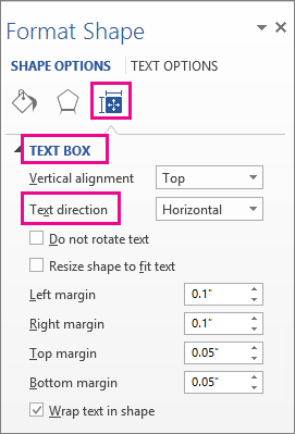 How to Rotate or Change the Direction of Text Box Shape in MS PowerPoint