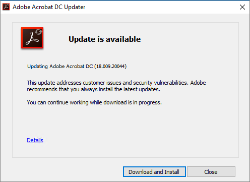Install-Available-Updates-on-Adobe-Acrobat-Reader-Windows-10