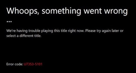 Netflix-Error-U7353-5101