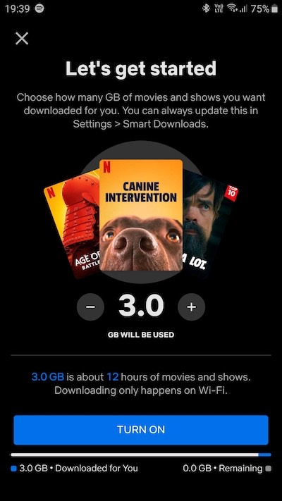 Downloads for You Netflix Feature Saves Movies and TV SHows Automatically