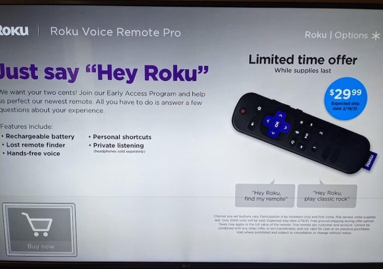 How to Get Roku Voice Remote Pro with Rechargeable Battery