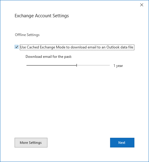 Enable-Cached-Exchange-Mode-in-Settings