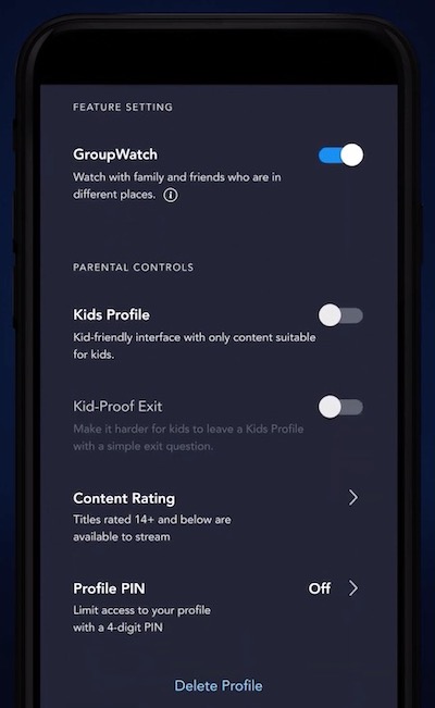 How to Set Content Ratings on Disney Plus Kids Profile