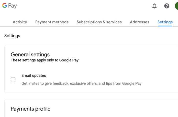 Check-your-Google-Pay-Account-Payment-Information