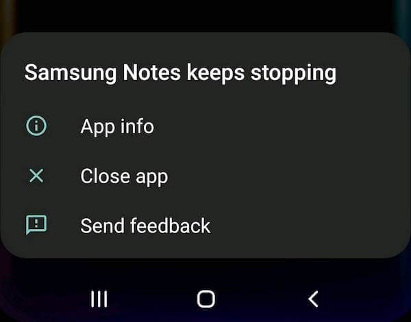 Fixing Samsung Notes Android App Keeps Crashing Freezing Stopping or Not Working Issue on Samsung Galaxy Phone or Tablet