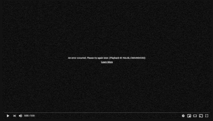 Fix: An Error Occurred Please Try Again Later YouTube Issue