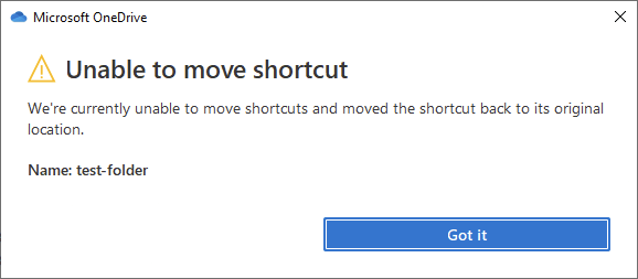 Microsoft-OneDrive-Unable-to-move-shortcut-Problem-on-Windows-10-PC