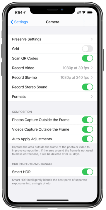 How-to-Disable-iPhone-Camera-Outside-The-Frame-Feature-from-Settings