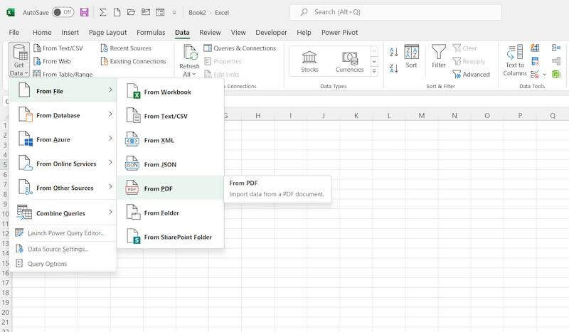 How-to-Fix-Get-Data-from-PDF-Not-Showing-or-Missing-in-Excel-2016-with-Office-365