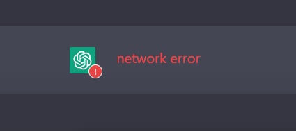 ChatGPT-Network-Error
