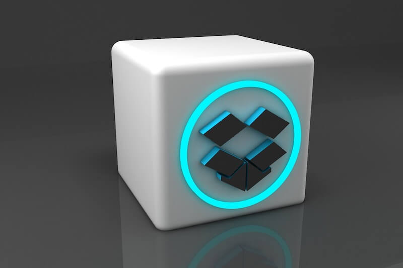DropBox App 3D logo