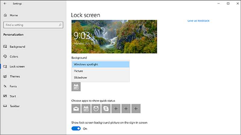 Configure-the-Lock-Screen-to-Remain-On-Post-Slideshow